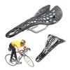 BEIDUOYANG Bicycle Seat,Bike Accessories, Carbon Fiber Seat Lightweight Hollow Saddle Seats Road Saddle Cycling Accessories Comfortable and Breathable view 4