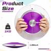 Wettarn 2 Pcs Discus, Man Women Discus Track and Field Discuses Track and Field Equipment (1 kg,Purple) view 2