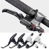 GERRIT Bike Brake Lever,Brake Handle 1 Pair Lightweight Alloy Bicycle Brake Handle Standard Brake Levers 2-Finger Bike Bicycle 4 Colours Bike Brakes Accessories (Color : B) (Color : A) view 2