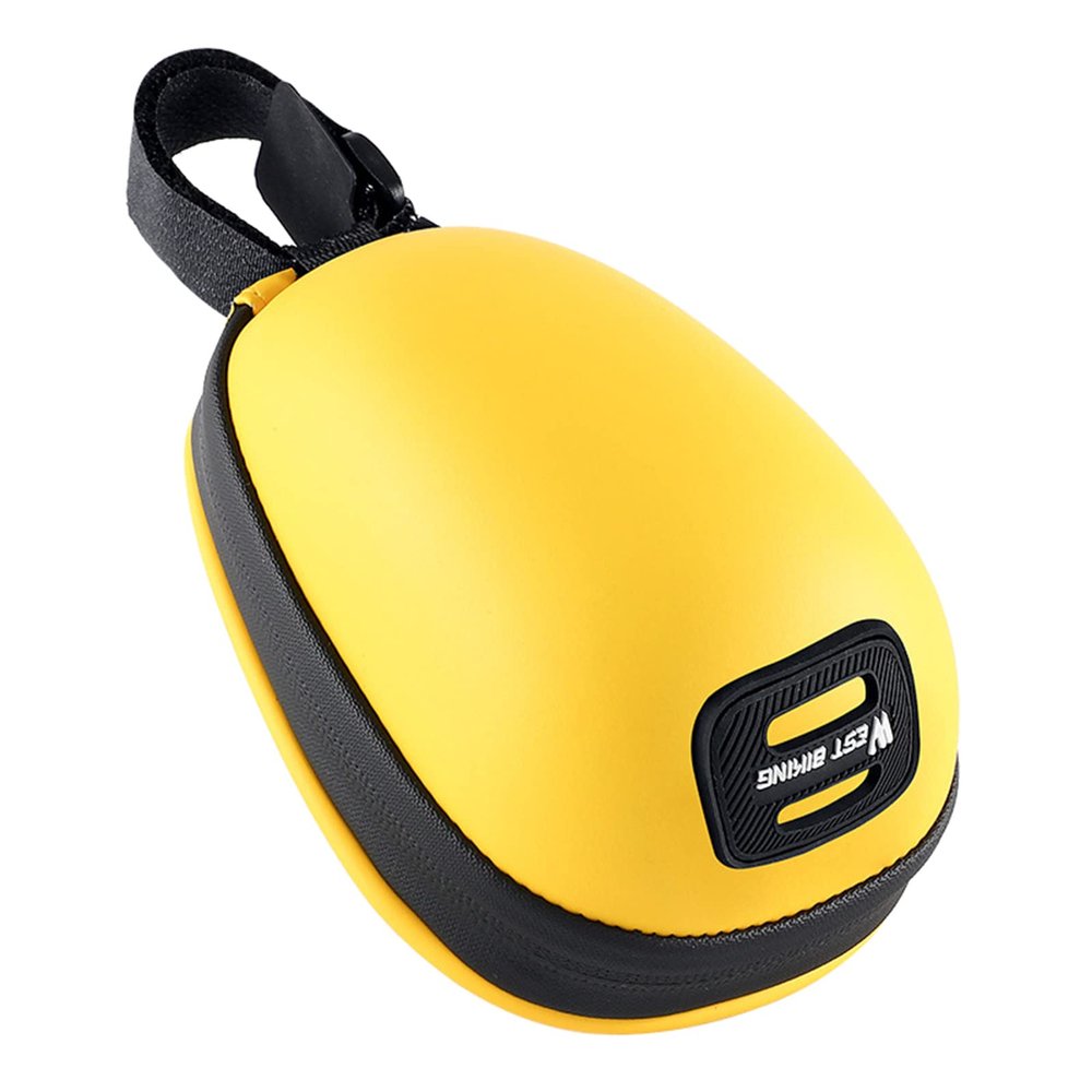 BEIDUOYANG Bicycle Bag,Bike Accessories, Strap-On Saddle Bag with Reflective for-a-Safety Ride,Seat-Bag, Cycling Bag Bag for All Our-Essentials, yellow