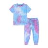 Toddler Baby Girl Summer Clothes Shorts Set Short Sleeve T-Shirt Checkbord Plaid Sweatshirt Top (Blue #1, 12-24 Months) view 1