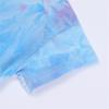 Toddler Baby Girl Summer Clothes Shorts Set Short Sleeve T-Shirt Checkbord Plaid Sweatshirt Top (Blue #1, 12-24 Months) view 2