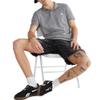 Aero A87 Solid Pique Polo, Charcoal Heather Grey, XS view 3