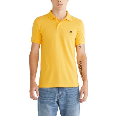 Aero A87 Solid Pique Polo, Kumquat, XS