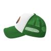 Sasquatch Bigfoot Trees Forest Baseball Cap for Men Women, Green Adjustable Trucker Hat, Outdoor Mesh Snapback Hat view 2