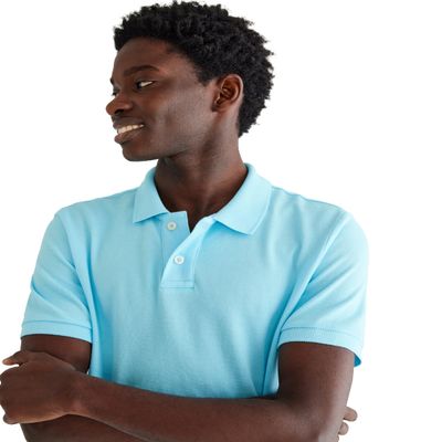 Aero Uniform Polo SS, Crisp Blue, L
