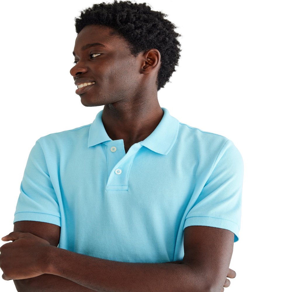 Aero Uniform Polo SS, Crisp Blue, L