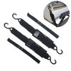 BEIDUOYANG Boat Transom Tie Downs Straps with Quick Release Buckle Trailer Strap Retractable Transom Tie Down Retractable Transom Tie Down Straps for Boat Trailer view 1