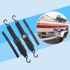 BEIDUOYANG Boat Transom Tie Downs Straps with Quick Release Buckle Trailer Strap Retractable Transom Tie Down Retractable Transom Tie Down Straps for Boat Trailer view 4