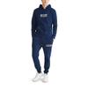 Aero Logo Fleece Jogger Pant- Box Logo, Cadet Navy, L view 2