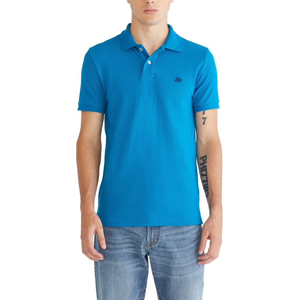 Aero A87 Solid Pique Polo, Ocean Pacific, 3XL