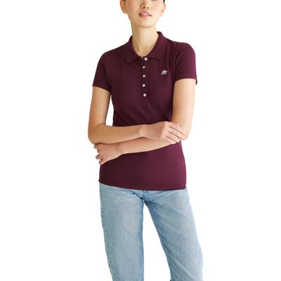 Aero Solid A87 Polo, Royal Plum, M