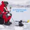 Yunir Ice Fishing Rod Set, 75cm Winter Fishing Pole for Fathers Sons Husbands Boyfriends for River, Lake, Reservoir, Ice Fishing view 3