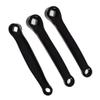 BEIDUOYANG Bicycle Full Solid Crank Arm Mountain 170mm/165mm/152mm Rhombus Chain Crank Pedal Connecting Rod Accessories Crank Arm Mountain 165mm 152mm view 2