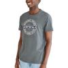 Aero Circle Logo Aeropostale, Charcoal Heather Grey, XL view 3