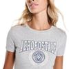 Aero SS Graphic Tee- Collegiate, Light Heather Grey, S view 2