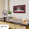 2024 NCAA Women's Basketball Championship, South Carolina vs Iowa - SC Double Mat, Deluxe Framed Picture by Blakeway Panoramas (44"W x 18"H) view 2