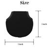 1 Pcs Black Spinning Reel Cover Case Size S (5'' W x 5'' L) Fishing Reel Protective Case Protective Cover for Fishing Rod Reel Pouch Sleeve Fishing Bags Spinning Reel Case Fits 500-2000 Series Reel view 3