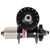 Kcjhagbd Aluminum Alloy Bicycle Disc Hub 32 36 Holes 4 Sealed Bearings Quick Release for Hub 8 9 10 11 Speed Rear and Front Bicycle Hub 8/9/10/11 Speed 32/36 Hole Black view 3