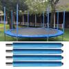 Makamsui 4pcs Trampoline Poles Replacement, 1.76/1.96M Anti-Collision Trampoline Steel Tube Foam Enclosure Poles, Universal Trampoline Replacement Parts Blue S view 3