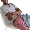 Aero Uniform Polo SS, Medium Heather Grey, XXL view 3