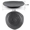 AUEAR, A5 Melamine Jewelry Dish Organizer Decorative Tray Bowl for Ring Earring Key Black view 2