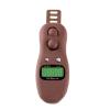 Kcjhagbd Electronic Rotating Prayer Beads Counter Digital Tasbih Tally Counter Resettable Finger Counter Tasbeeh Counter Digital Counter, brown view 1