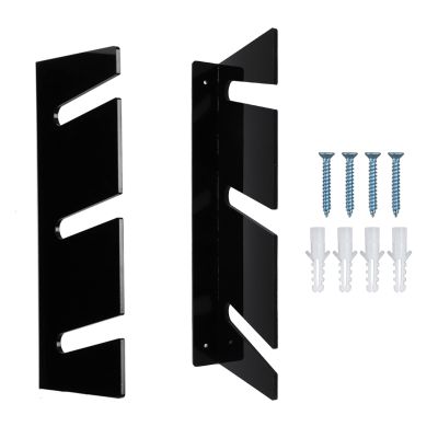 Skateboard Wall Mount, Skateboard Shelf Skateboard Wall Display Hanger Rack 3 Floors Deck Wall Longboard Rack Storage for Home or Garage