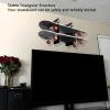 Skateboard Wall Mount, Skateboard Shelf Skateboard Wall Display Hanger Rack 3 Floors Deck Wall Longboard Rack Storage for Home or Garage view 3
