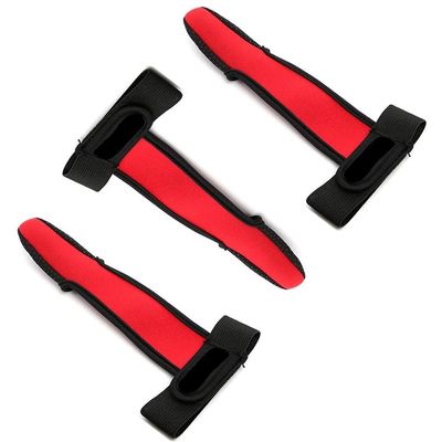 3 Pcs Red Single-Finger Gloves Anti-Slip Fishing Glove Index Finger Neoprene Glove Professional Single-Finger Gloves Unisex Professional Elastic Band Glove for Outdoor Fishing Fit Both Hands
