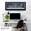 2024 NCAA Basketball Championship, UCONN vs Purdue - UCONN Double Mat, Deluxe Framed Picture by Blakeway Panoramas (44"W x 18"H) view 3