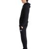 Aero Logo Fleece Jogger Pant- Box Logo, Dark Black, XS view 4