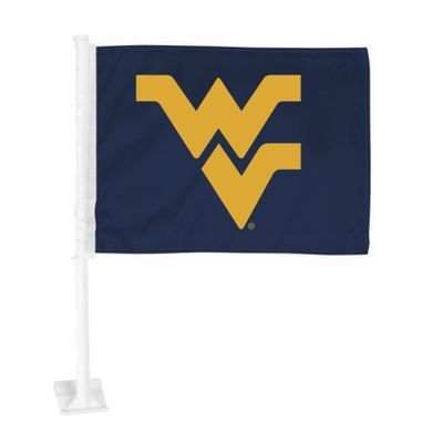 FANMATS 41709 West Virginia Mountaineers Car Flag 2-pk