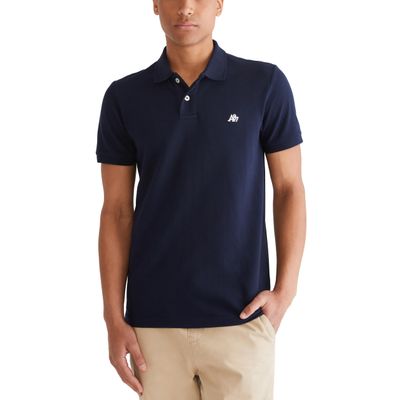 Aero A87 Solid Pique Polo, Heritage Navy, S