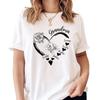 IZI POD Personalized Grandma Shirts for Women,Custom Grandma Heart Shirt with Grandkids Name, Grandma Heart Shirt, Gifts for Grandma, Grandma Shirt, for Grandma, Small-4X-Large, Design 14 view 2