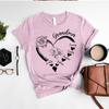 IZI POD Personalized Grandma Shirts for Women,Custom Grandma Heart Shirt with Grandkids Name, Grandma Heart Shirt, Gifts for Grandma, Grandma Shirt, for Grandma, Small-4X-Large, Design 14 view 4