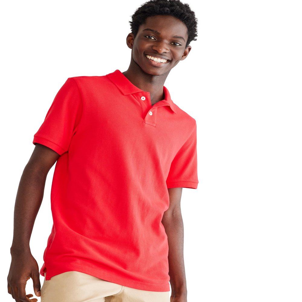 Aero Uniform Polo SS, True Red, XL