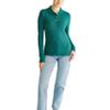 Aeropostale Women's Aero Uniform Polo Long Sleeve view 1