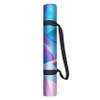 YOGA DESIGN LAB | The Combo Yoga Mat | 2-in-1 Mat+Towel | Eco Luxury | Ideal for Hot Yoga, Power, Bikram, Ashtanga, Sweat | Studio Quality | Includes Carrying Strap! (Crystal, 1.5mm) view 2