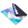 YOGA DESIGN LAB | The Combo Yoga Mat | 2-in-1 Mat+Towel | Eco Luxury | Ideal for Hot Yoga, Power, Bikram, Ashtanga, Sweat | Studio Quality | Includes Carrying Strap! (Crystal, 1.5mm) view 3
