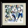Framed OJ Simpson Autograph Promo Print - Hitting the Hole view 1