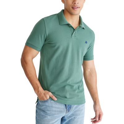 Aero A87 Solid Pique Polo, Treeline, S