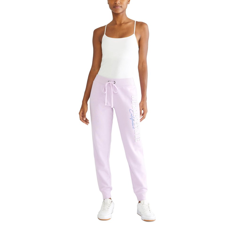 Aero Logo Cinch/Jogger Pant- Arches- Cali, Violet Tint, XS