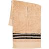 Golf Guys The Tour Towel | Large Terry Cloth Caddy Towel, Absorbent 19" x 44", Center Cut, Perfect Hang Golf Cart Accessory and Golf Bag, Sand with Black Stripes view 1