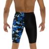 Dolfin Men's XtraSleek Implode Blue Asymmetrical Jammer Implode Blue 32 view 4