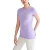 Aero SS Graphic Tee- Script, Purple Neon, XXL view 2