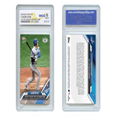 WCG 2024 Topps MLB Now SHOHEI OHTANI 1st Ever Los Angeles Dodgers Game Debut Card #1 - Gem Mint 10