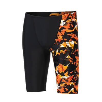 Dolfin Men's XtraSleek Implode Orange Asymmetrical Jammer Implode Orange 24