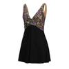 Dolfin Women's Aquashape Wrap Front Swim Dress Flourish 10 view 1