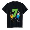 Kids Adventure Time Finn and Jake 7th Birthday T-Shirt view 1